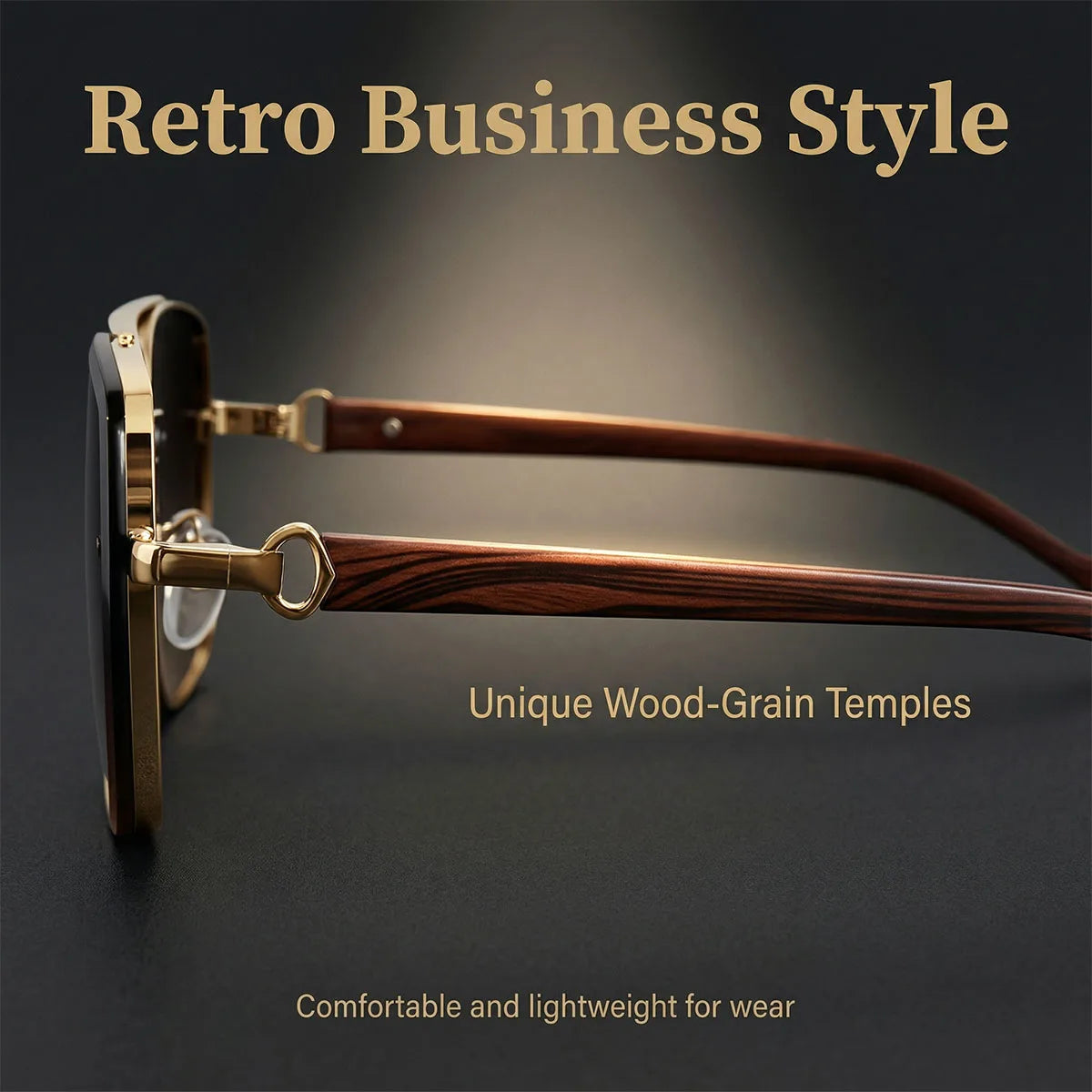 UV400 Protection Square Sunglasses Women Trendy Beach Vacation Brand Design Wooden Vintage Retro Sunglass Men Fashion Glasses