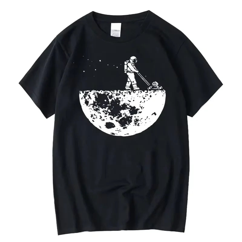 Men's Summer 100% Cotton Short Sleeve Hip-Hop Graphic Basic Couple Tee Casual Y2k Tops Breathable Men Clothing Sports Tee